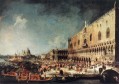 Llegada del embajador de Francia a Venecia Canaletto
